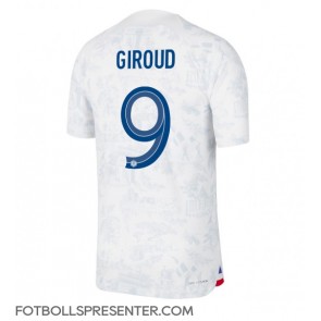 Frankrike Olivier Giroud #9 Borta Matchtröja VM 2022 Kortärmad